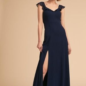 BHLDN Diana Dress in Navy Size XS